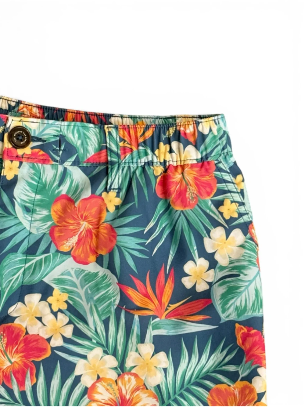 Chubbies Men’s Everywear 6” Inseam Tropical Floral Hybrid Shorts Sz XL